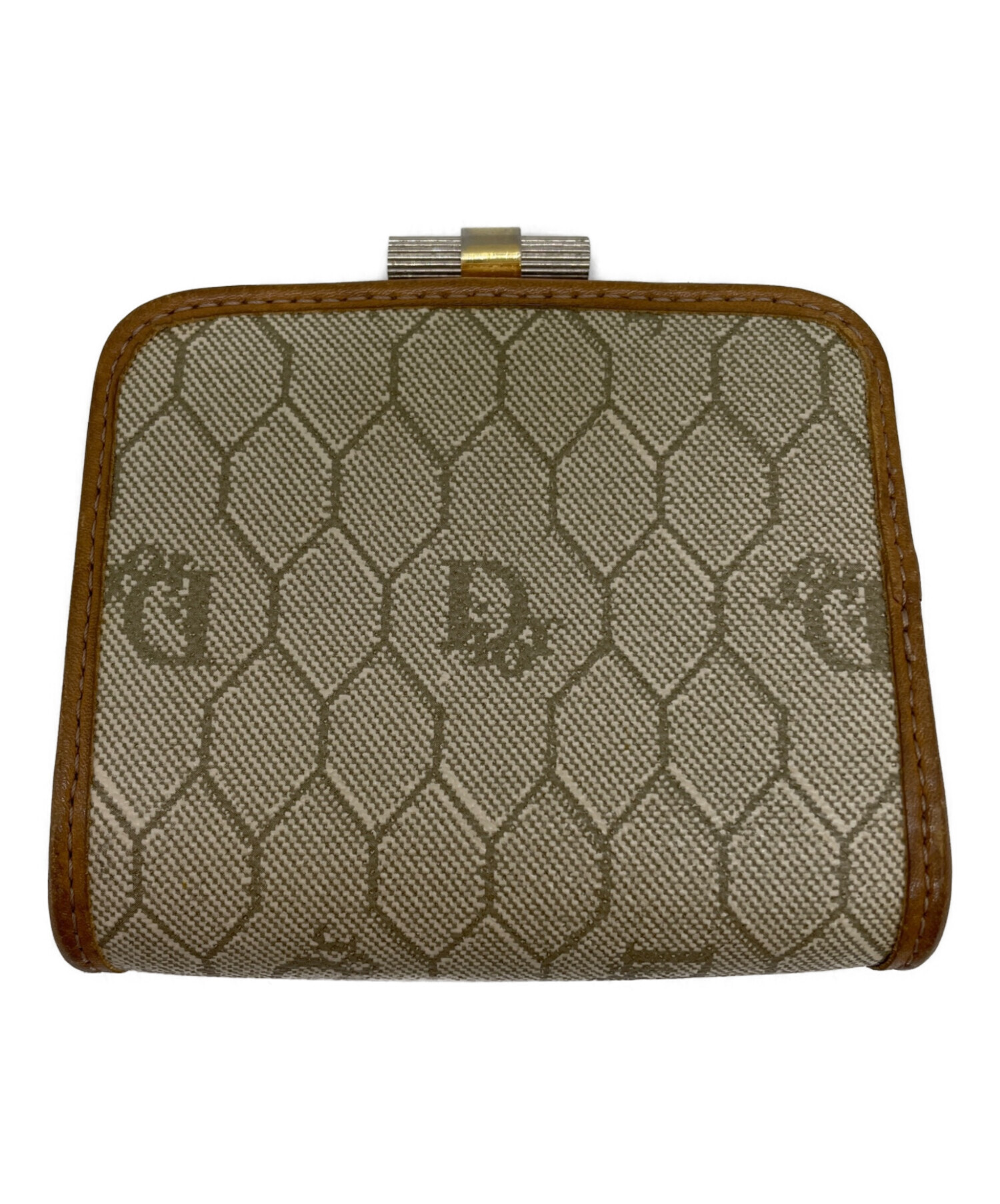 小物 Christian Dior / monogram jacquard stall 中古・古着通販】Christian Dior (クリスチャン ディオール) がま口