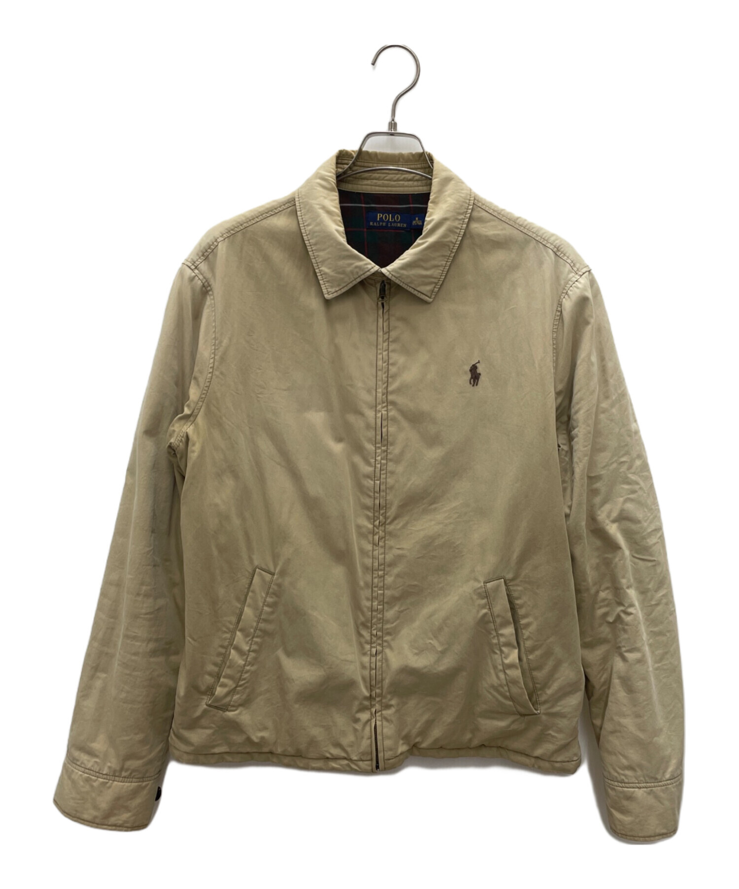 Polo Ralph Lauren ジャケット　ブルゾン　ベージュ　フード付 中古・古着通販】POLO RALPH LAUREN (ポロ・ラルフローレン) ブルゾン