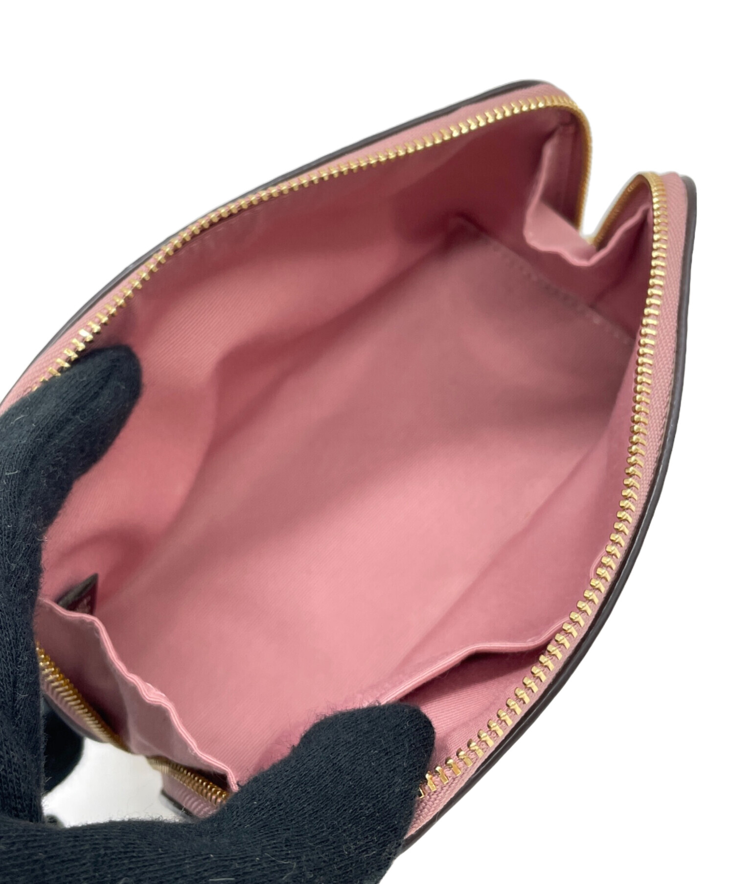中古・古着通販】COACH (コーチ) ポーチ ピンク｜ブランド・古着通販