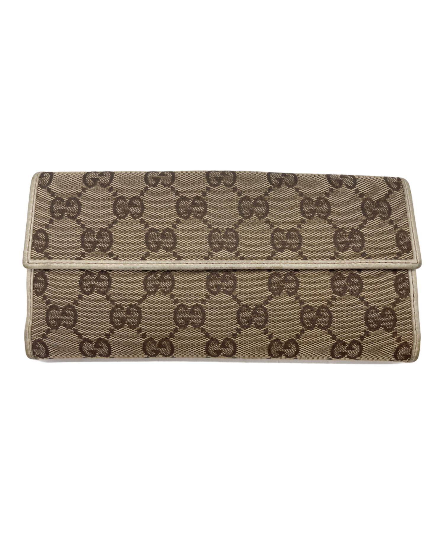 中古・古着通販】GUCCI (グッチ) 長財布 ブラウン｜ブランド・古着通販