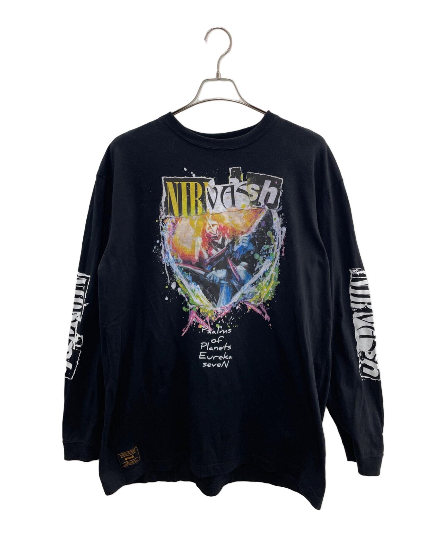 中古・古着通販】glamb (グラム) 長袖カットソー ブラック サイズ:XL