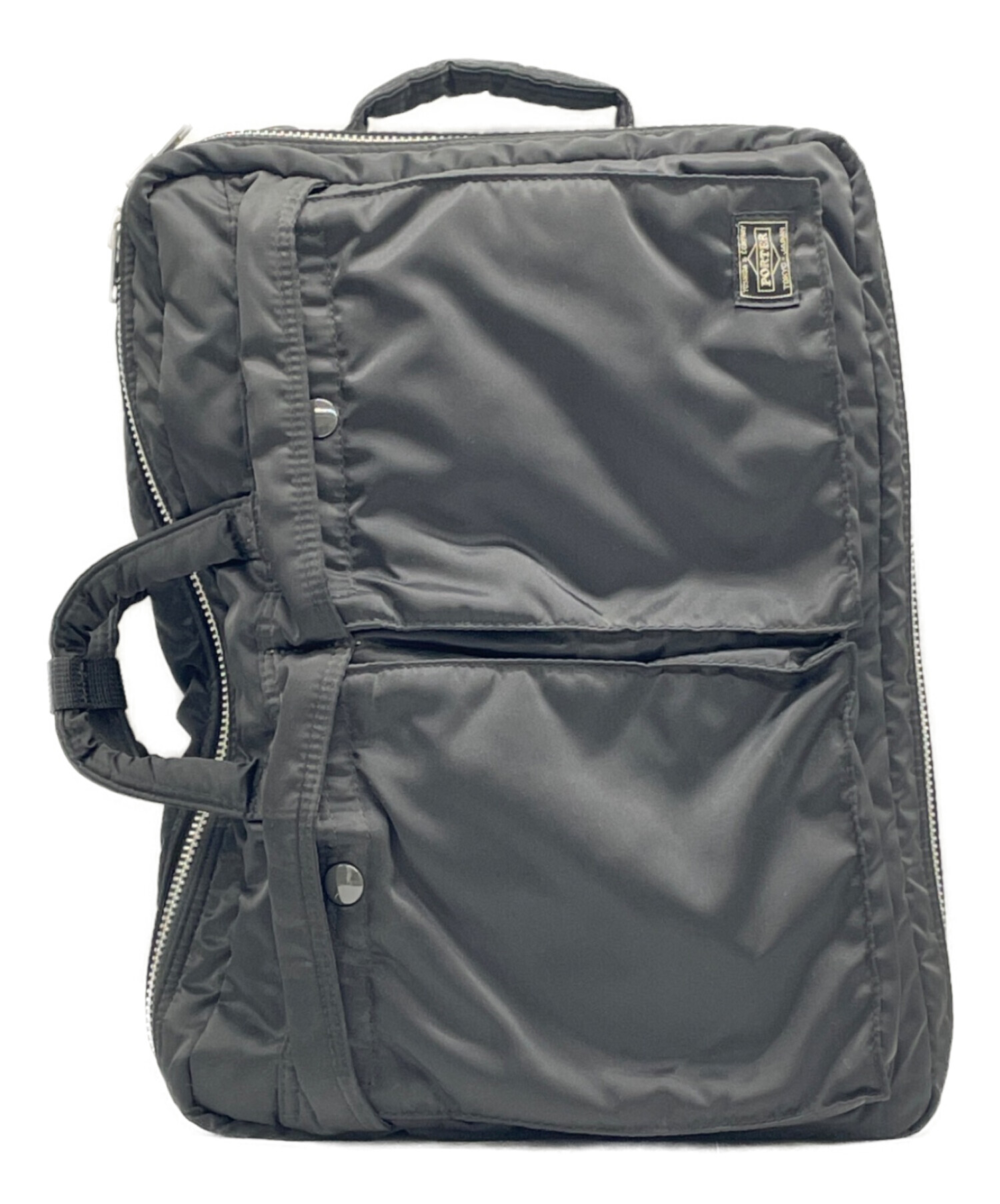 中古・古着通販】PORTER (ポーター) 3WAYバッグ ブラック｜ブランド