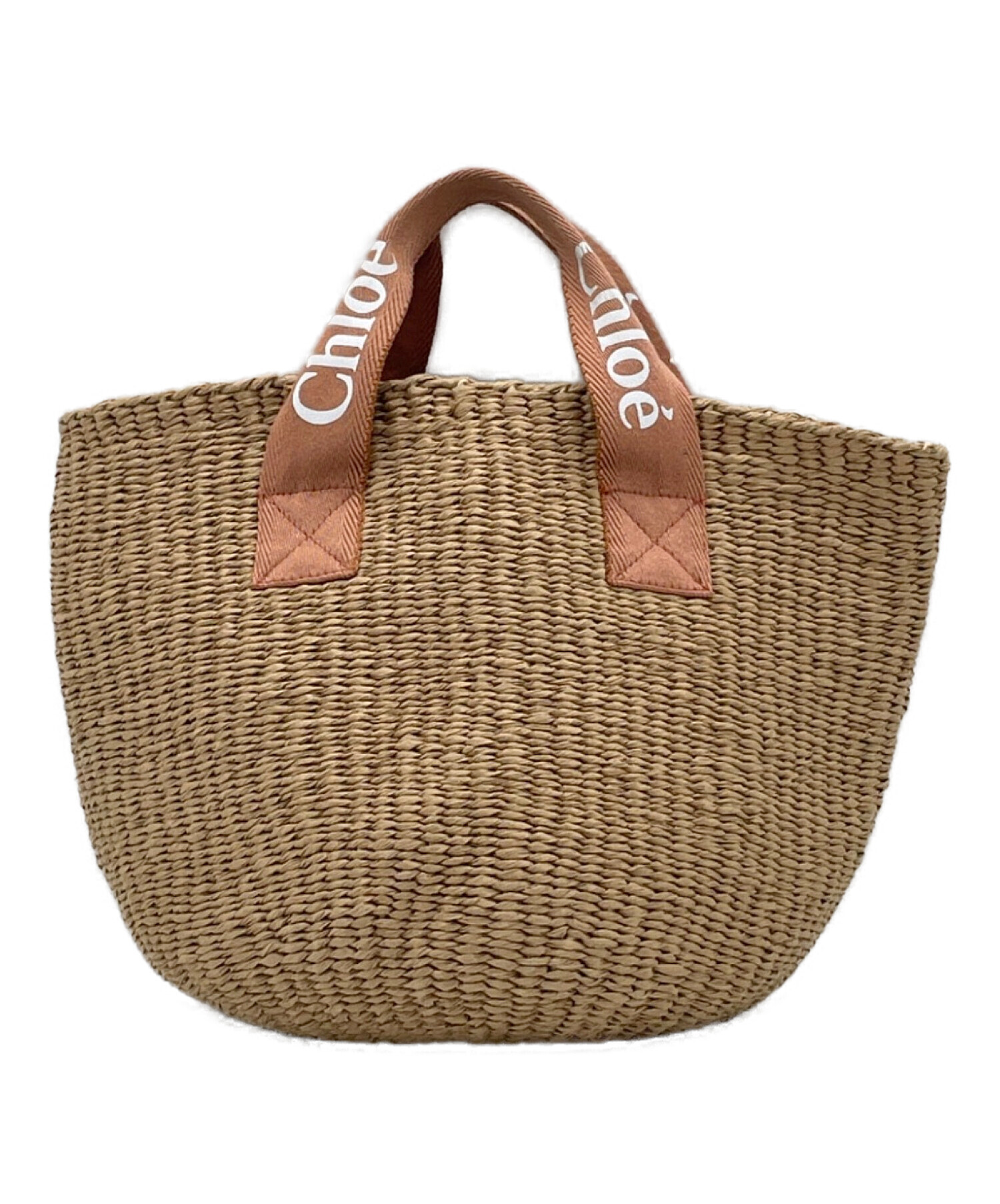美品✨ Chloé Mifuko かごバッグ トートバッグ ブラウン 希少 中古・古着通販】Chloe (クロエ) Mifuko (ミフコ) バスケットバッグ