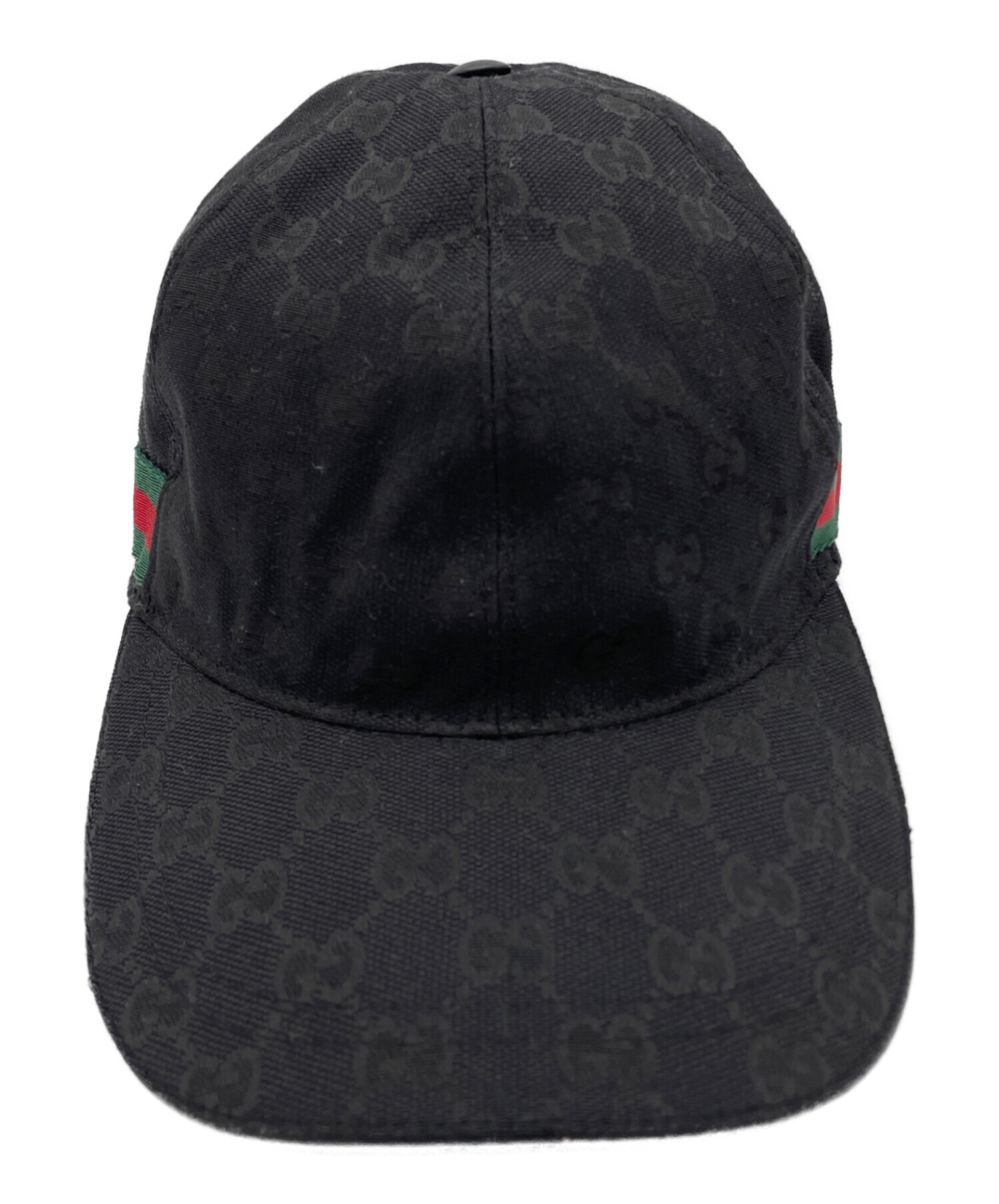 中古・古着通販】GUCCI (グッチ) キャップ ブラック｜ブランド・古着