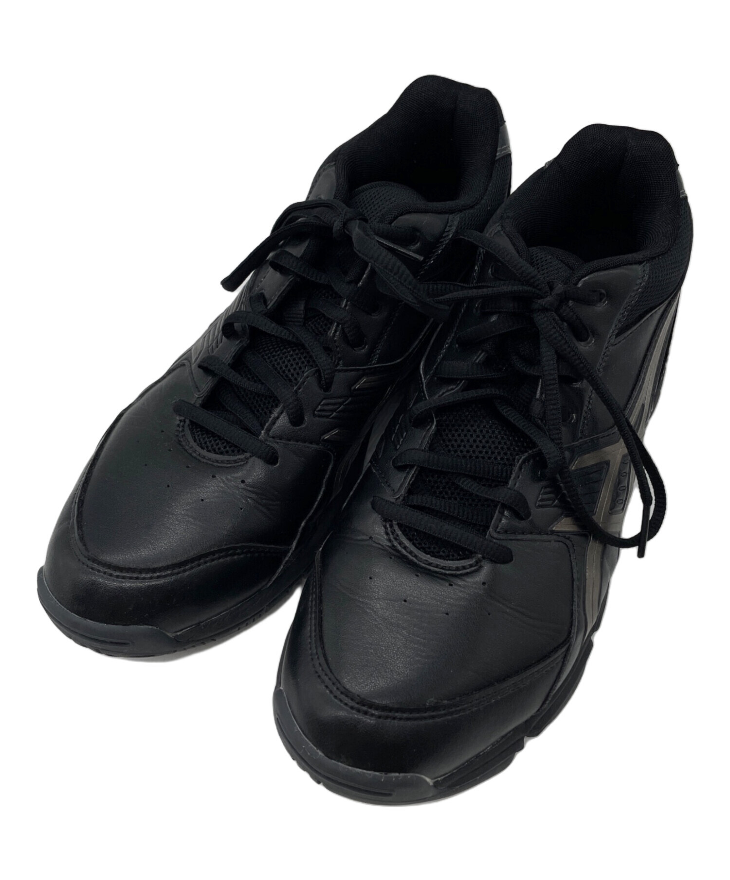 中古・古着通販】asics (アシックス) スニーカー ブラック サイズ:27