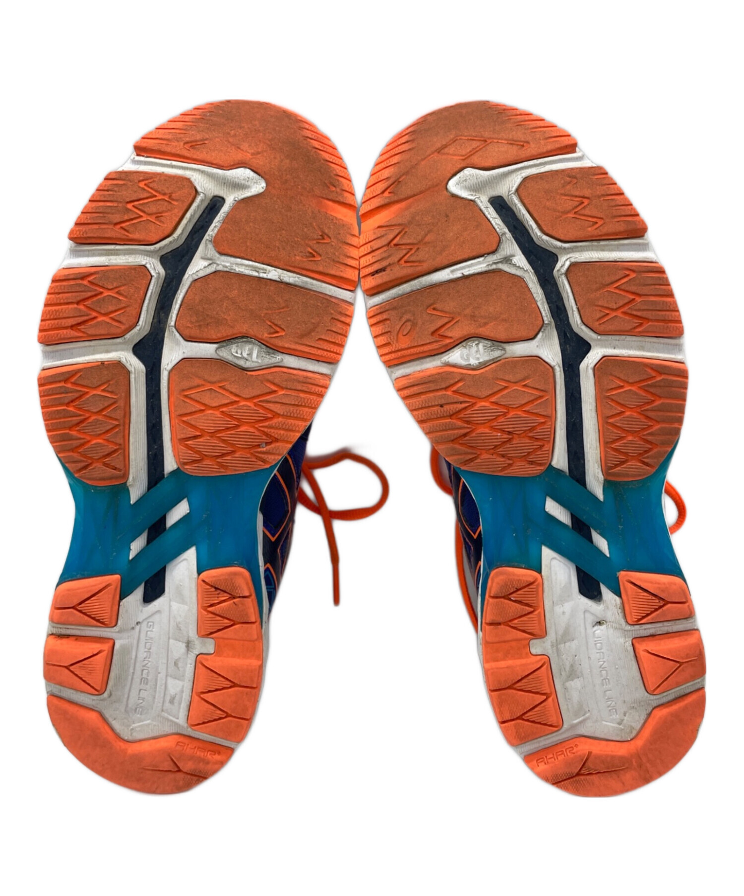 asics アシックス スニーカー 27cm 青 【古着】【中古】【送料無料】 中古・古着通販】asics (アシックス) スニーカー ブルー サイズ:26cm