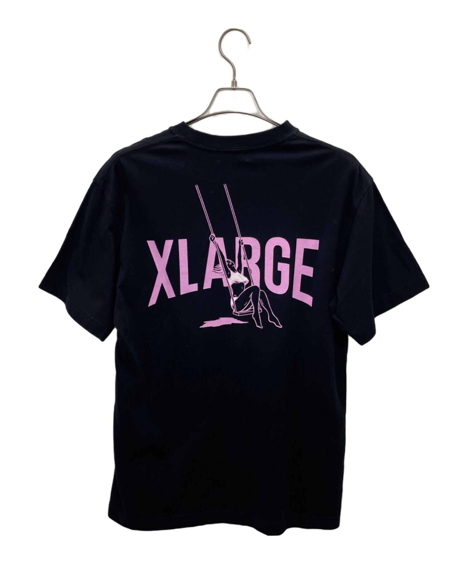 中古・古着通販】X-LARGE (エクストララージ) 半袖カットソー ブラック 