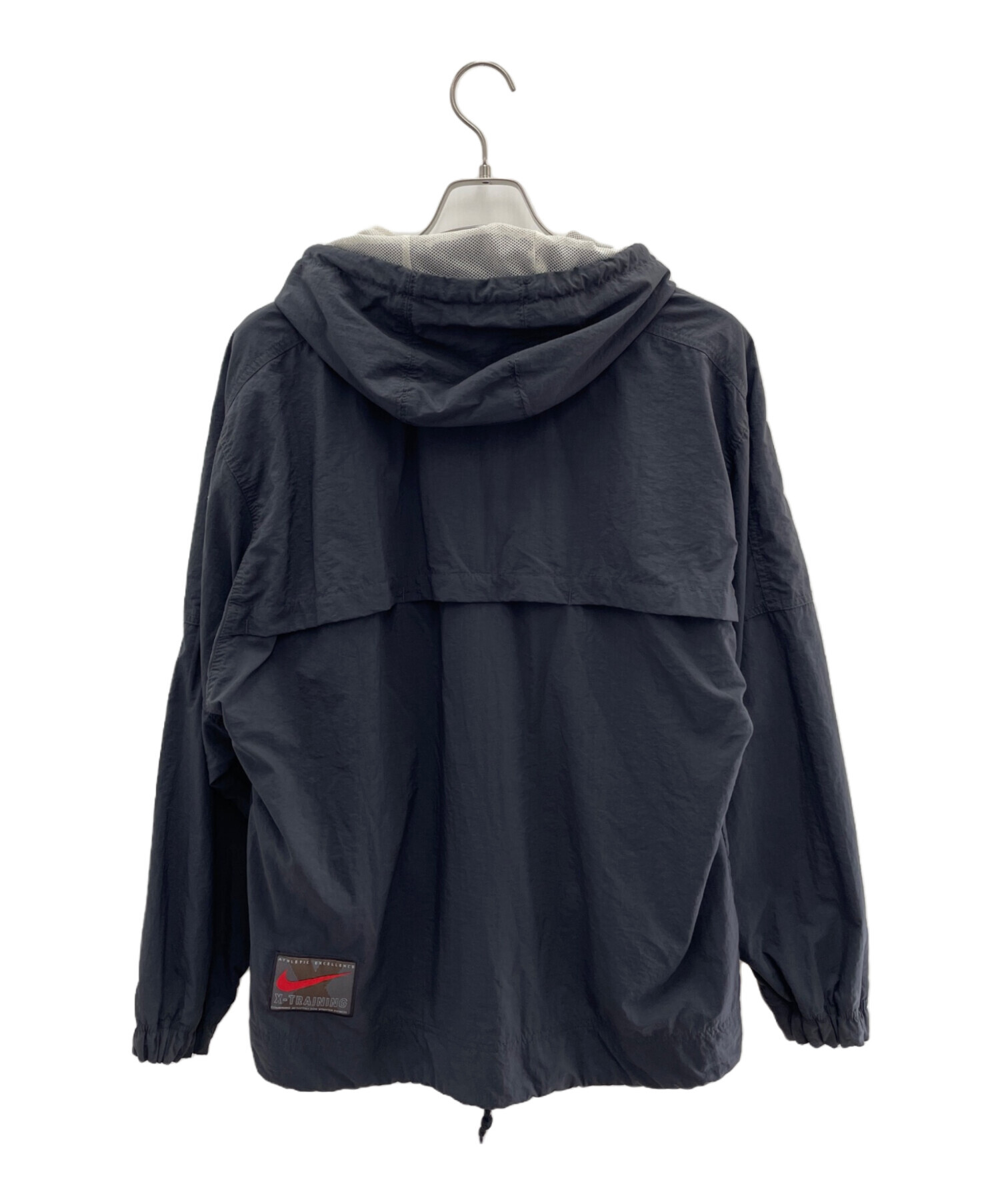 中古・古着通販】NIKE (ナイキ) アノラックパーカー ブラック サイズ:S 