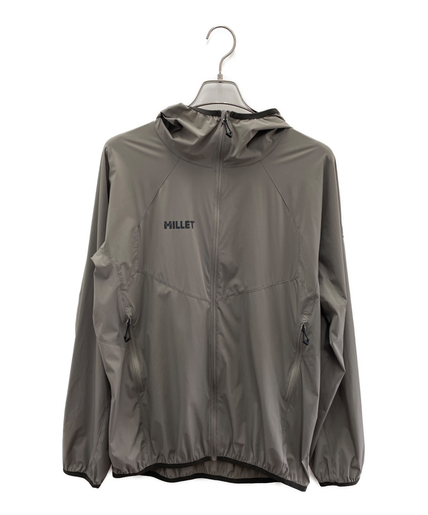中古・古着通販】MILLET (ミレー) フーデッドジャケット グレー サイズ