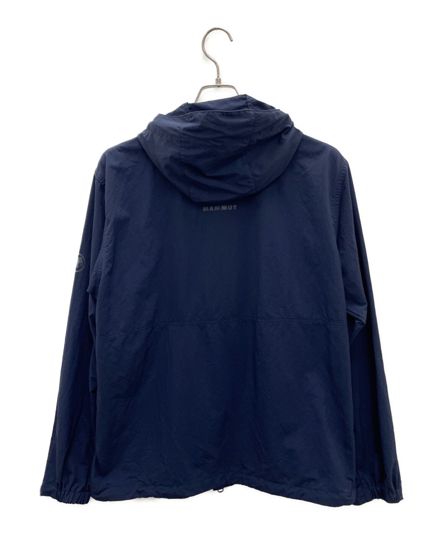 【美品】MAMMUT マムートネイビー パッカブル　ナイロンジャケット 中古・古着通販】MAMMUT (マムート) フーデッドジャケット ネイビー