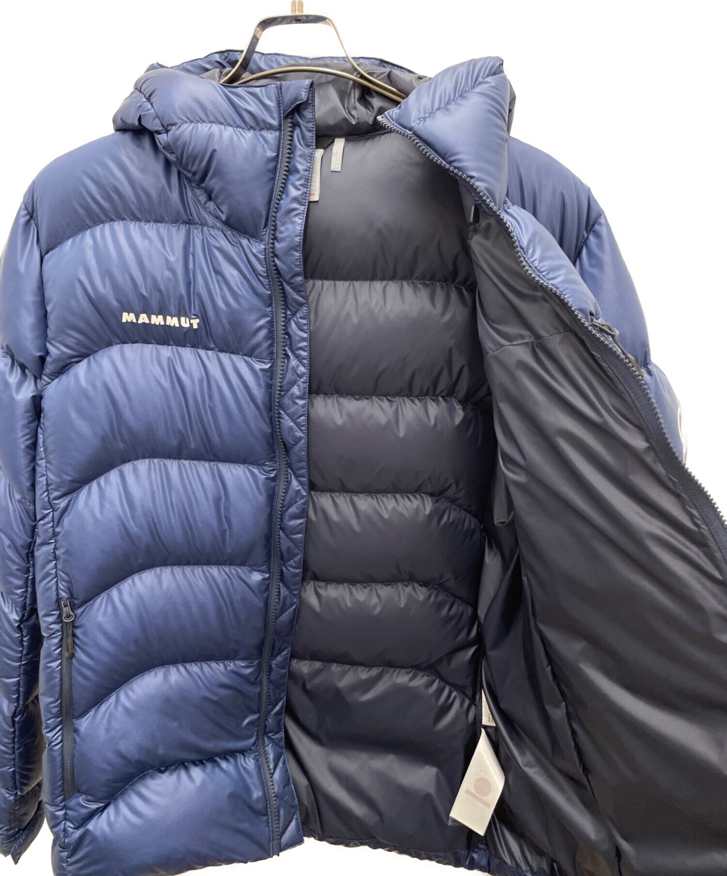 中古・古着通販】MAMMUT (マムート) ダウンジャケット ネイビー サイズ