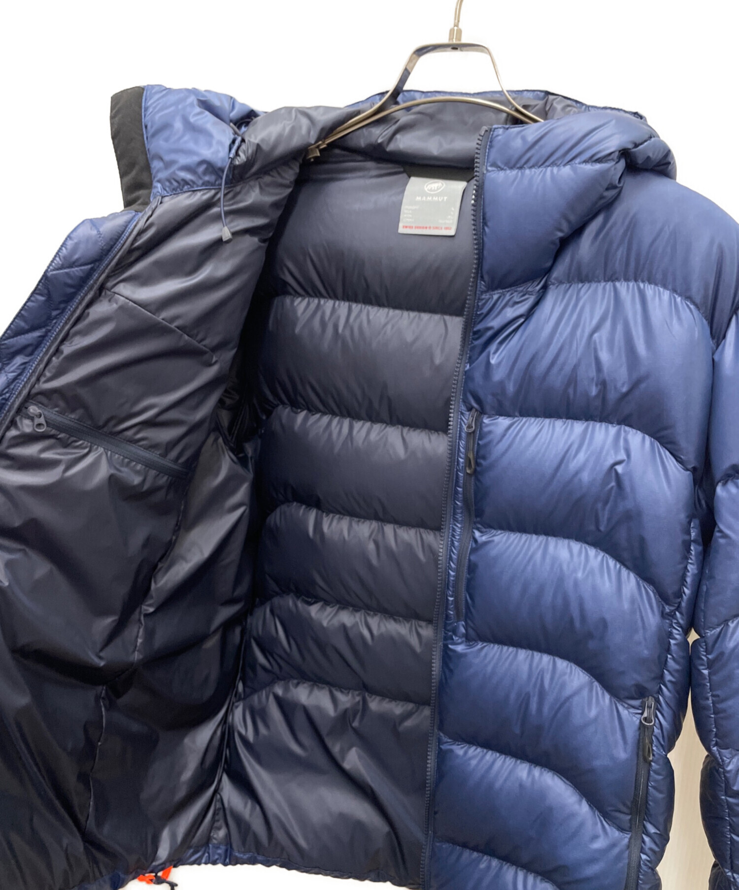 中古・古着通販】MAMMUT (マムート) ダウンジャケット ネイビー サイズ