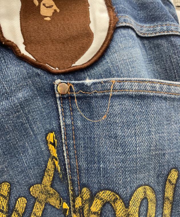 中古・古着通販】A BATHING APE (アベイシングエイプ) デニムパンツ