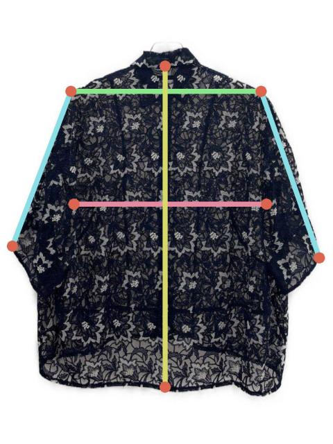 【希少】ジュンヤワタナベコムデギャルソン 総柄グラフィックブルゾン ネイビー 中古・古着通販】JUNYA WATANABE COMME des GARCONS ((ジュンヤ