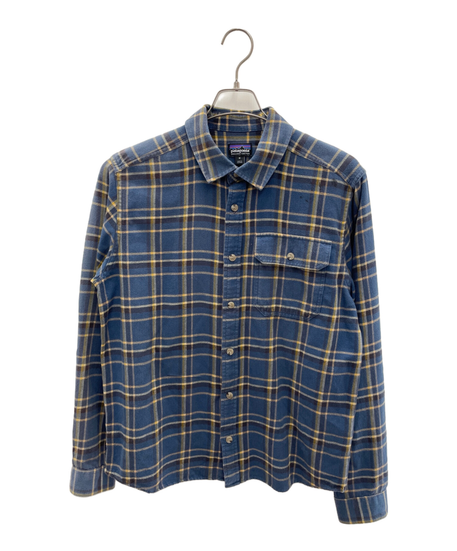 中古・古着通販】Patagonia (パタゴニア) 長袖シャツ ネイビー サイズ