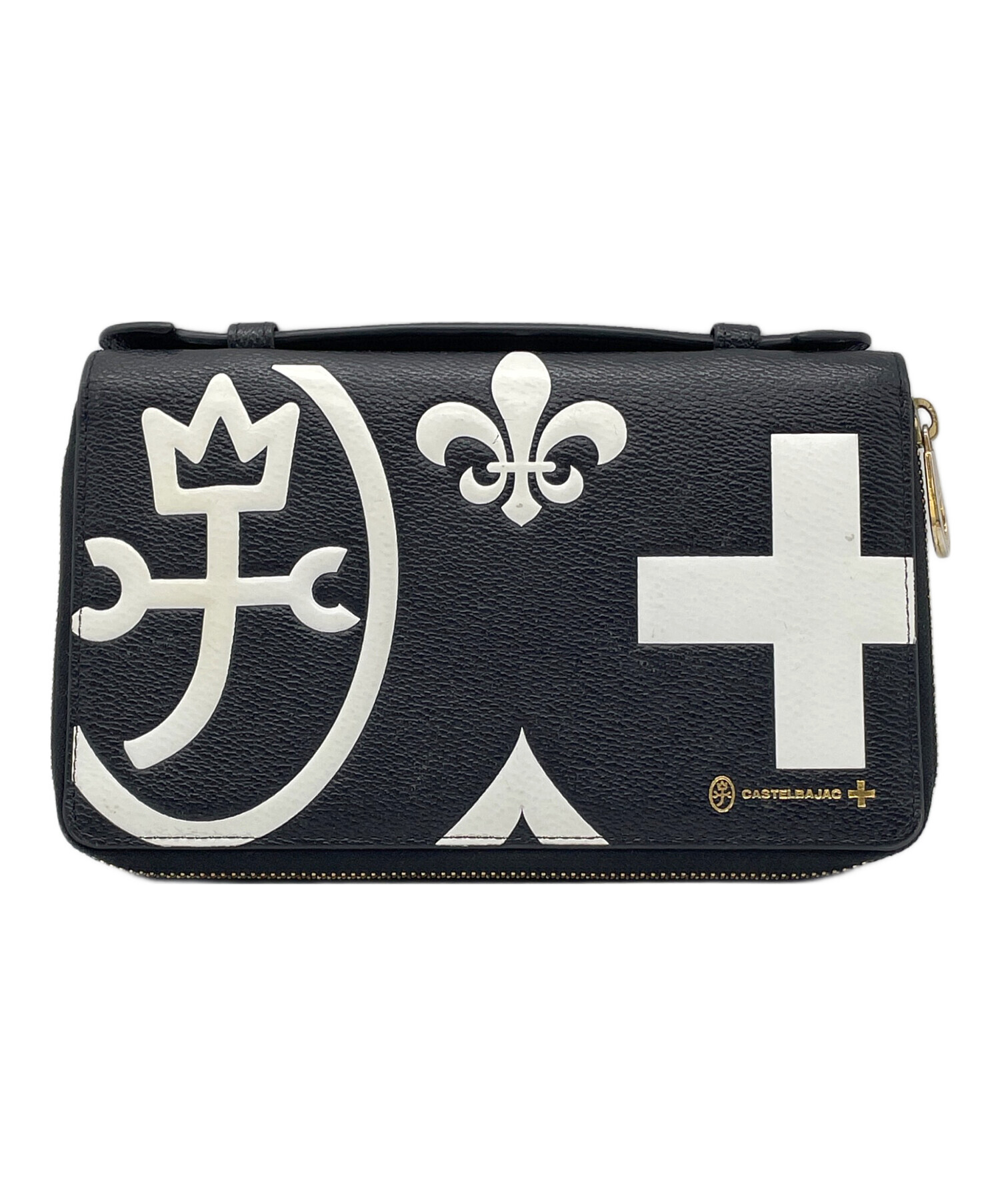 中古・古着通販】CASTELBAJAC (カステルバジャック) 長財布 ブラック