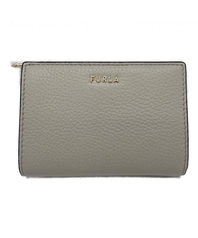 中古・古着通販】FURLA (フルラ) コンパクトウォレット グレー