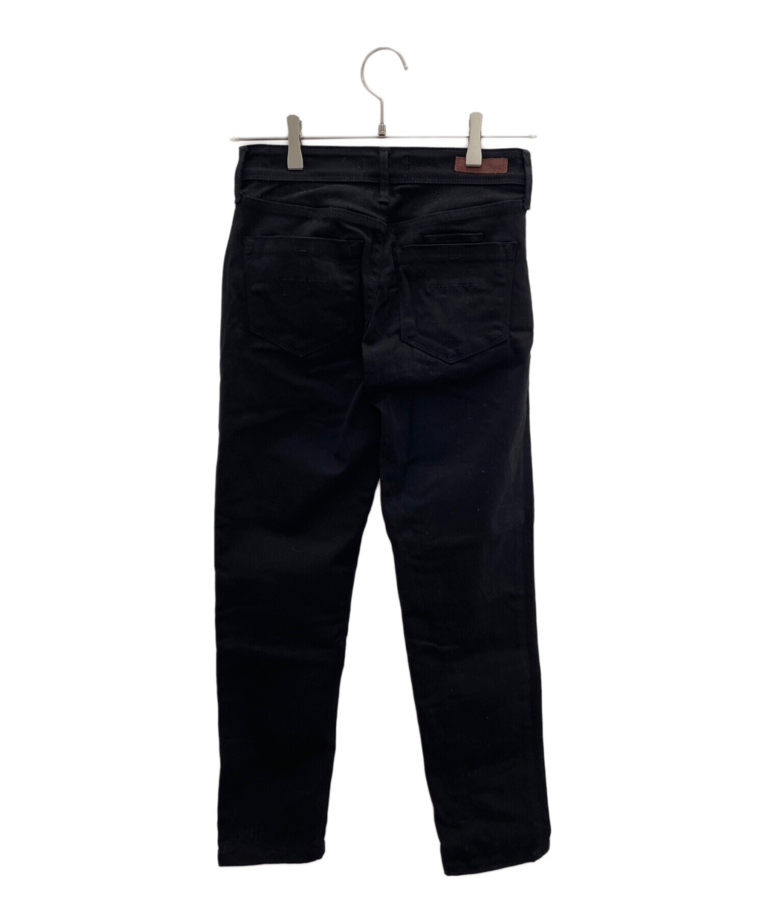 中古・古着通販】YANUK (ヤヌーク) イージーパンツ ブラック サイズ:22