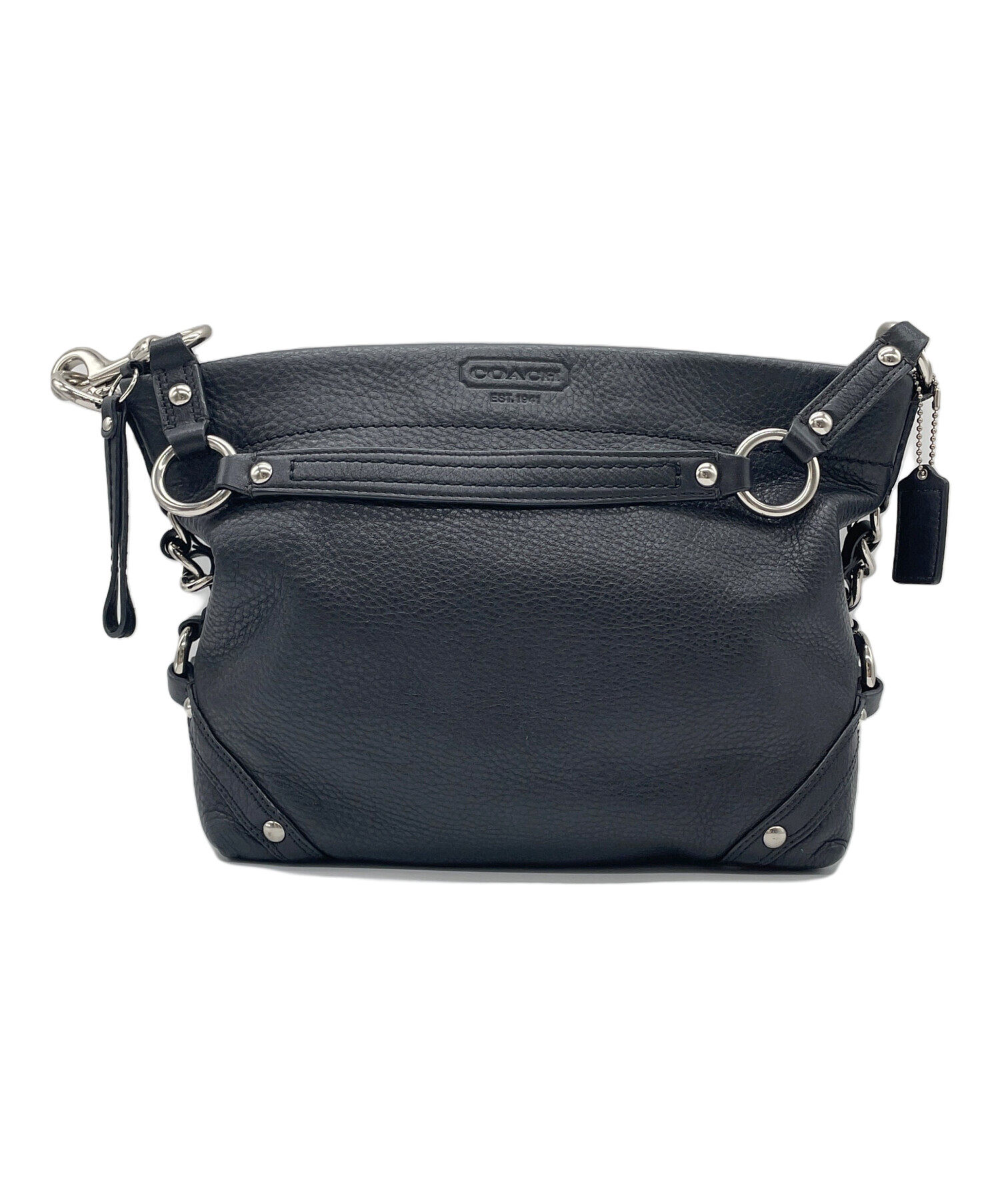 中古・古着通販】COACH (コーチ) ハンドバッグ ブラック｜ブランド