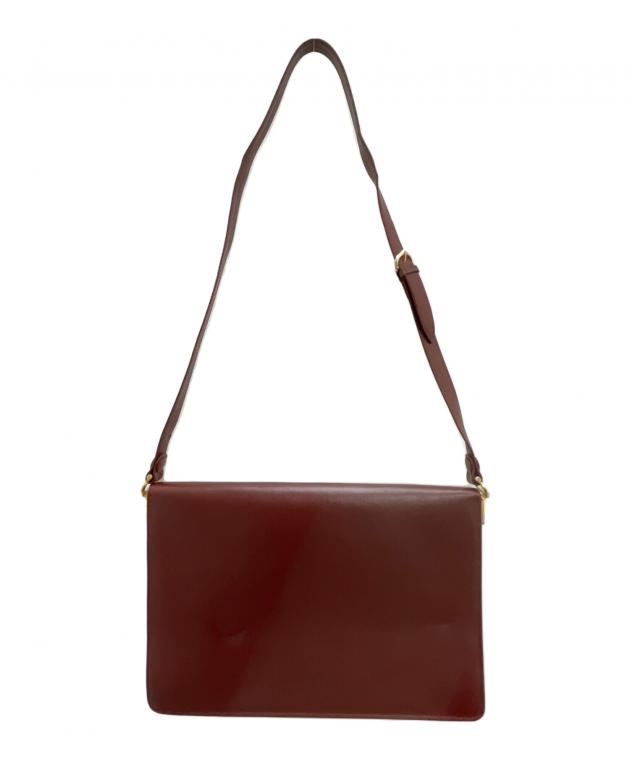 中古・古着通販】Cartier (カルティエ) ショルダーバッグ レッド