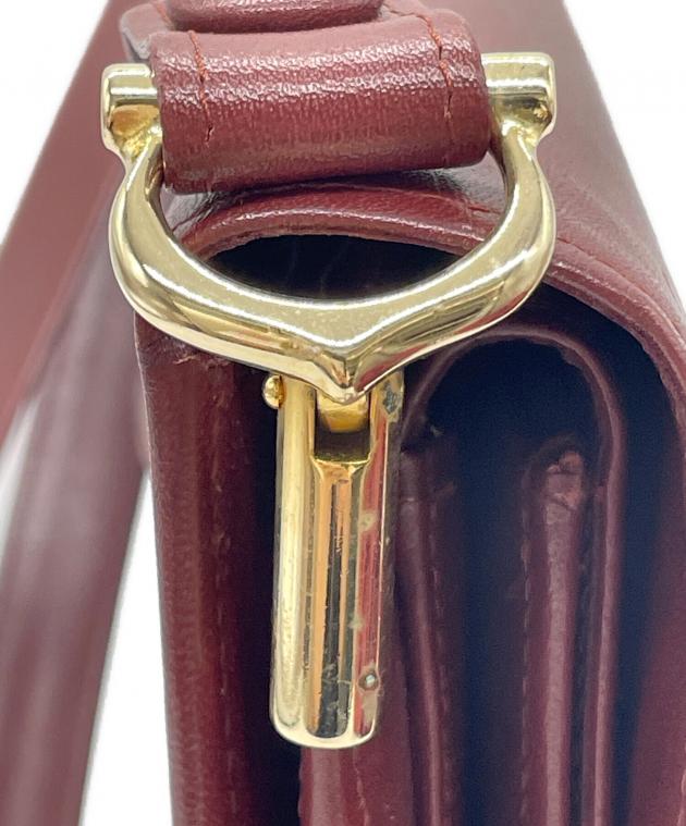 中古・古着通販】Cartier (カルティエ) ショルダーバッグ レッド