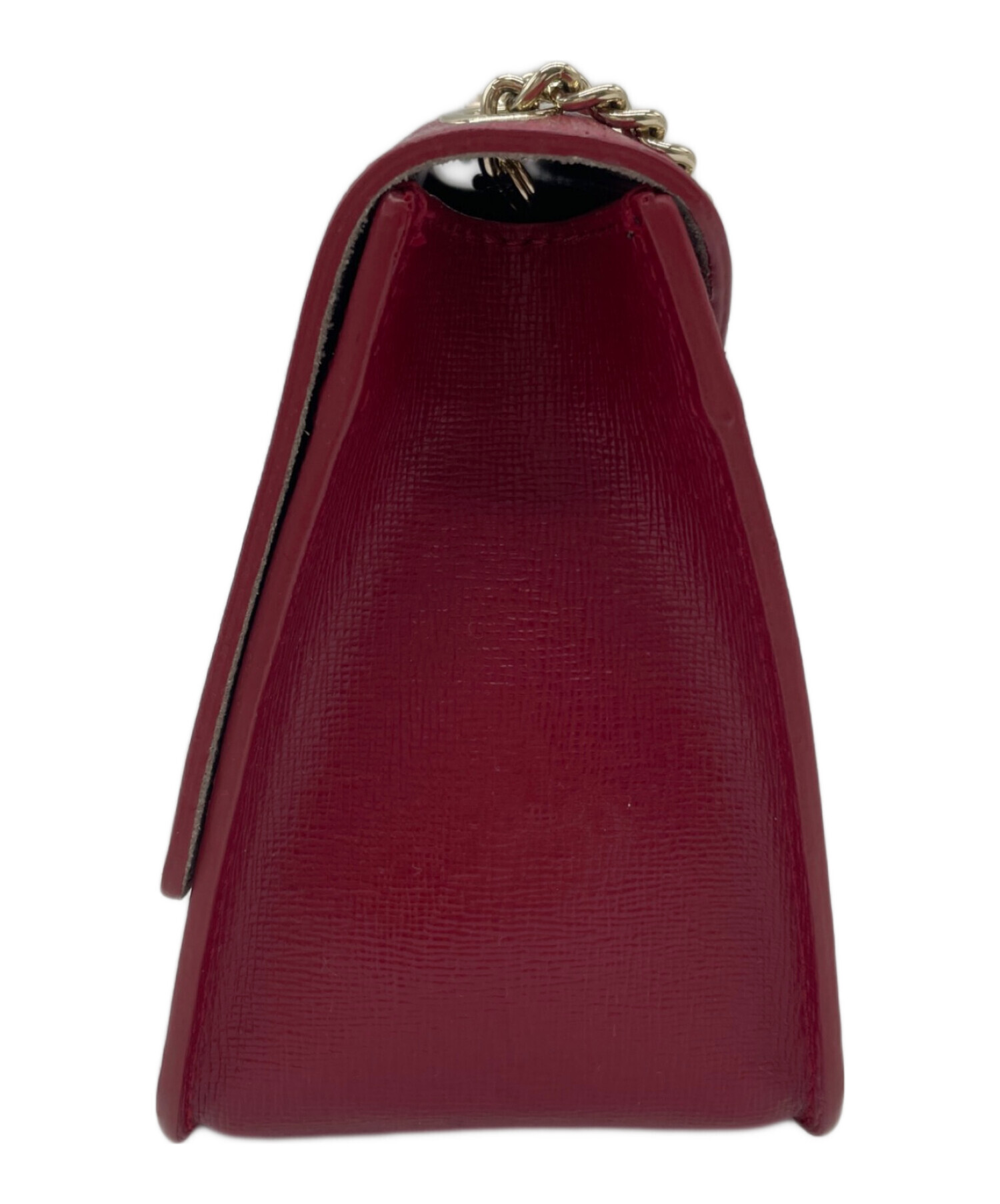中古・古着通販】FURLA (フルラ) チェーンショルダーバッグ ローズ
