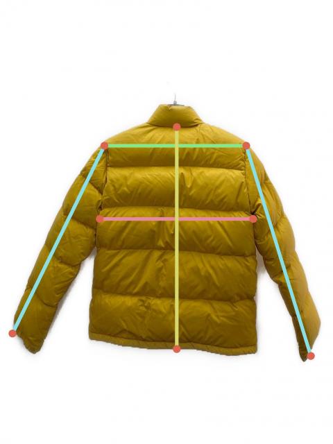 中古・古着通販】MONCLER (モンクレール) ダウンジャケット イエロー