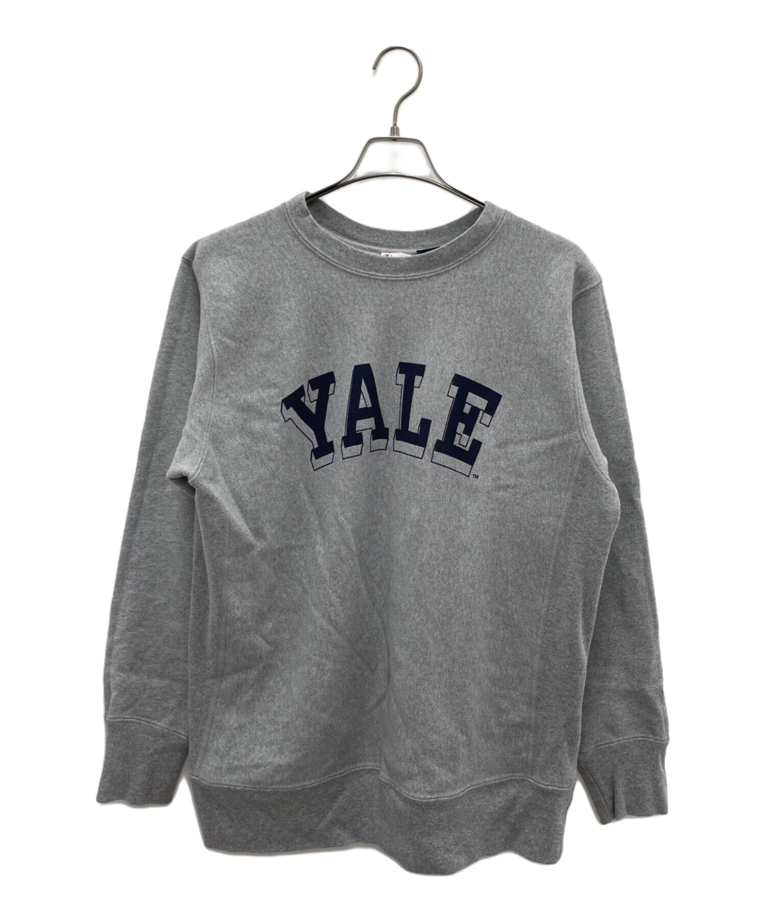 専用品【美品】Champion　YALE　スウェット　グレー　M 中古・古着通販】Champion REVERSE WEAVE (チャンピオン リバース