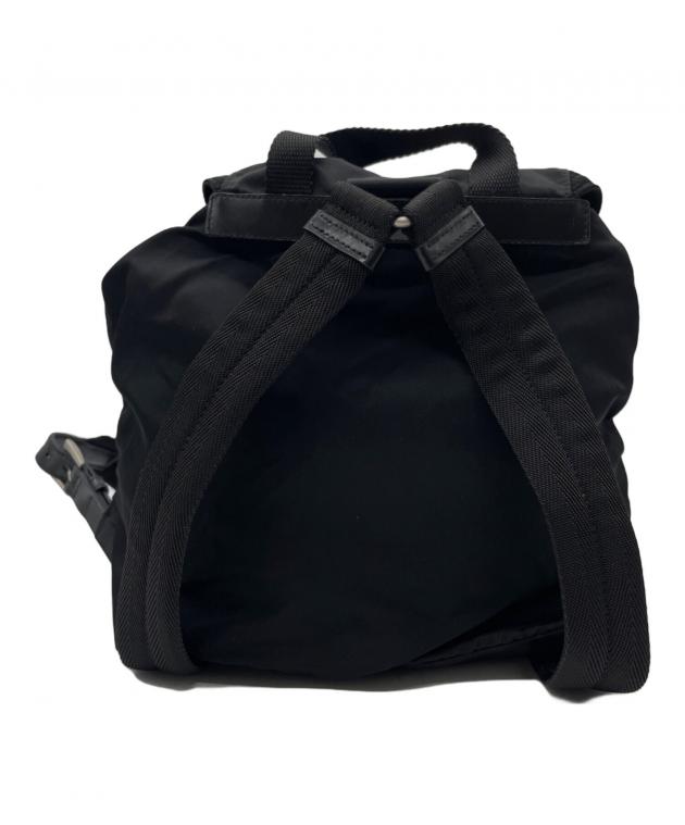 中古・古着通販】PRADA (プラダ) ナイロンリュック ブラック｜ブランド