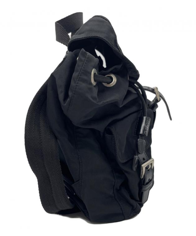中古・古着通販】PRADA (プラダ) ナイロンリュック ブラック｜ブランド