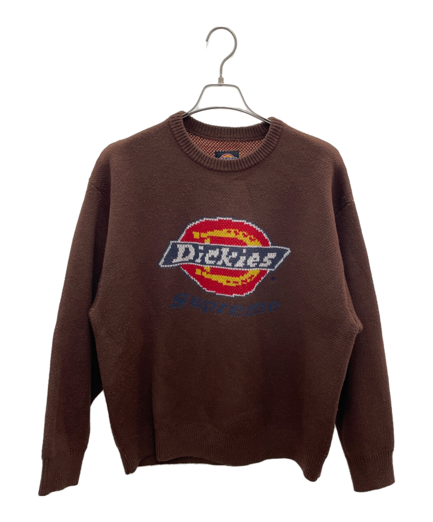 Supreme Dickies ニット セーター ブラウン L 中古・古着通販】SUPREME (シュプリーム) Dickies (ディッキーズ