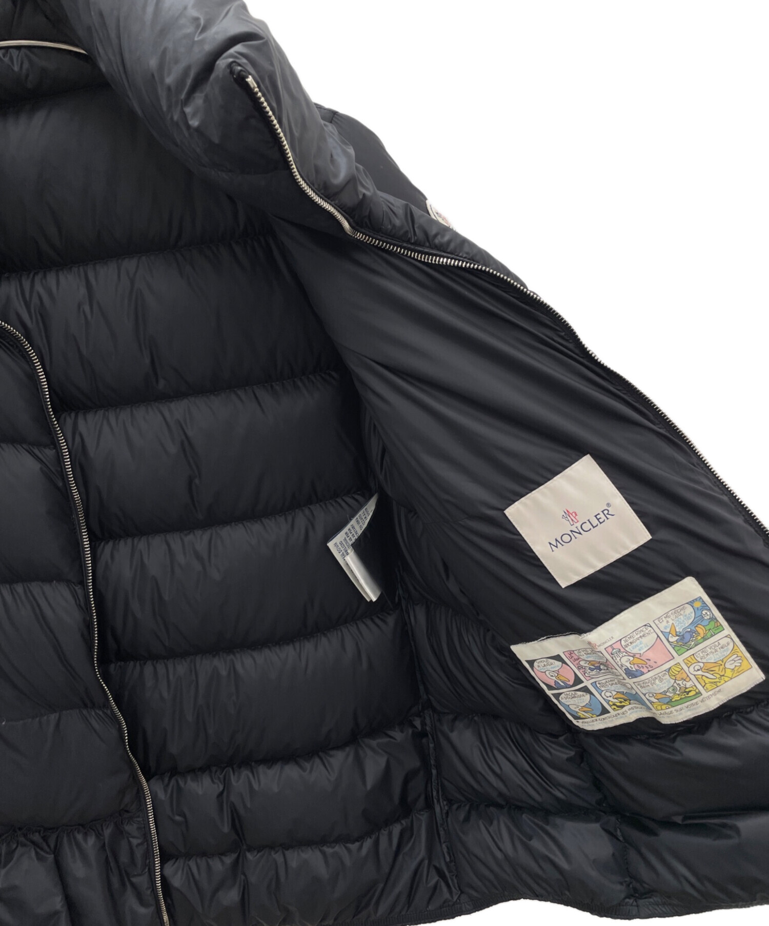 中古・古着通販】MONCLER (モンクレール) ダウンジャケット ブラック 