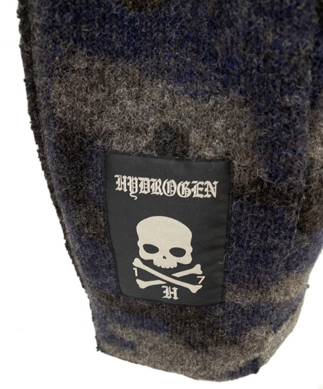 中古・古着通販】HYDROGEN (ハイドロゲン) ウールコート ブラック