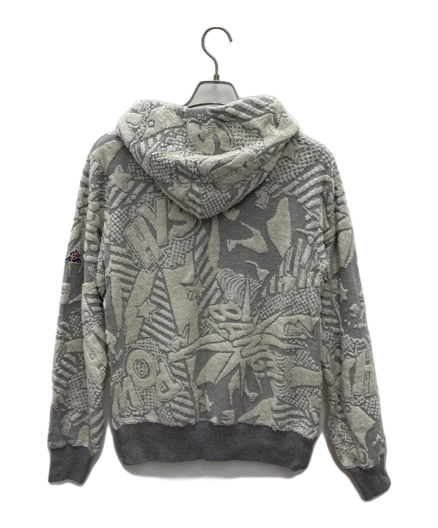 HYSTERIC GLAMOUR ヒスデリックグラマー リネン パーカー グレー 中古・古着通販】Hysteric Glamour (ヒステリックグラマー) パーカー