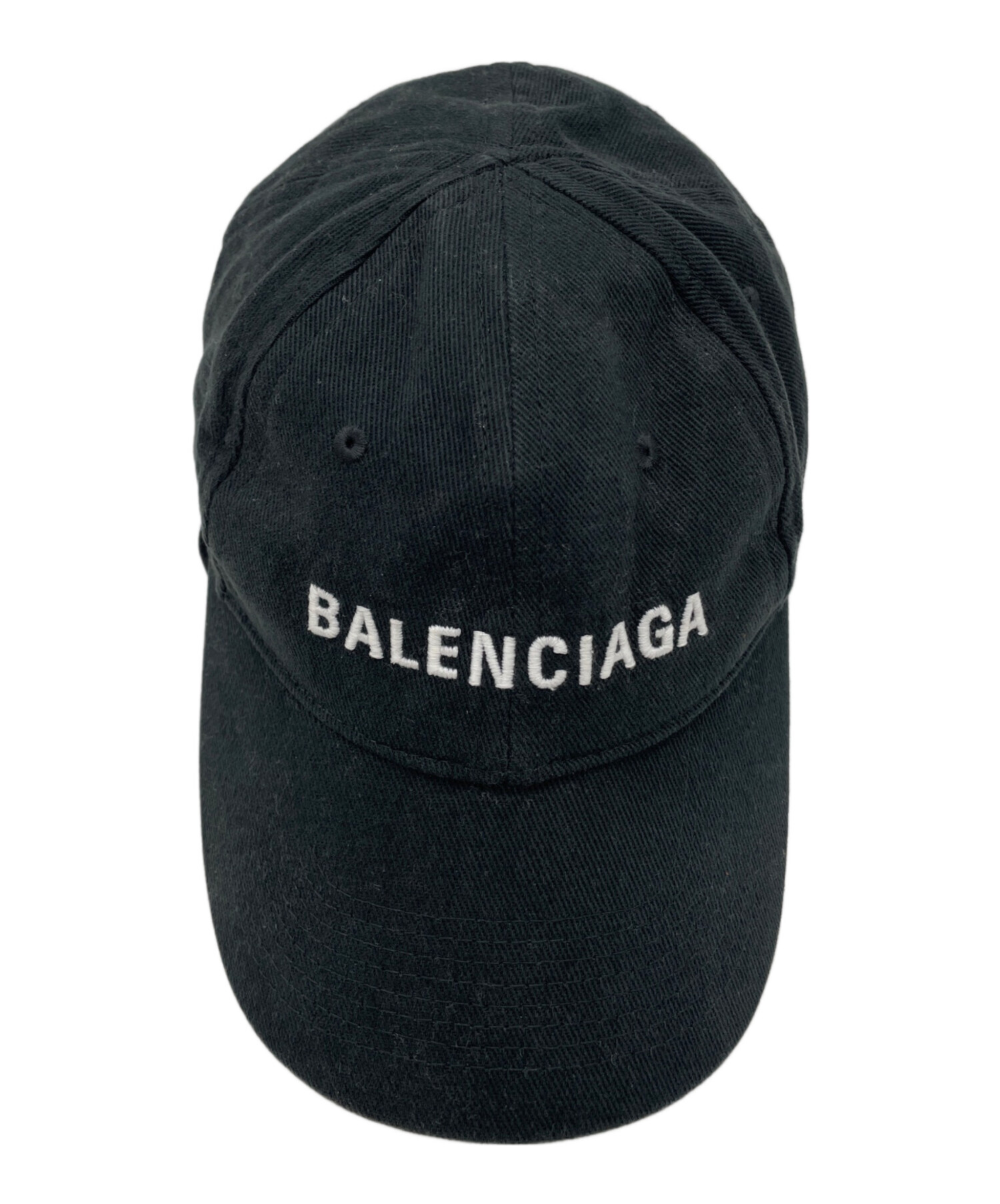 中古・古着通販】BALENCIAGA (バレンシアガ) ロゴキャップ ブラック