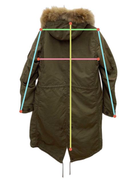 中古・古着通販】AMERICAN RAG CIE (アメリカンラグシー) モッズコート