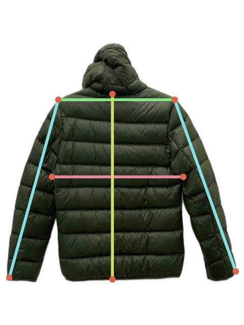 中古・古着通販】DIESEL (ディーゼル) ダウンジャケット グリーン