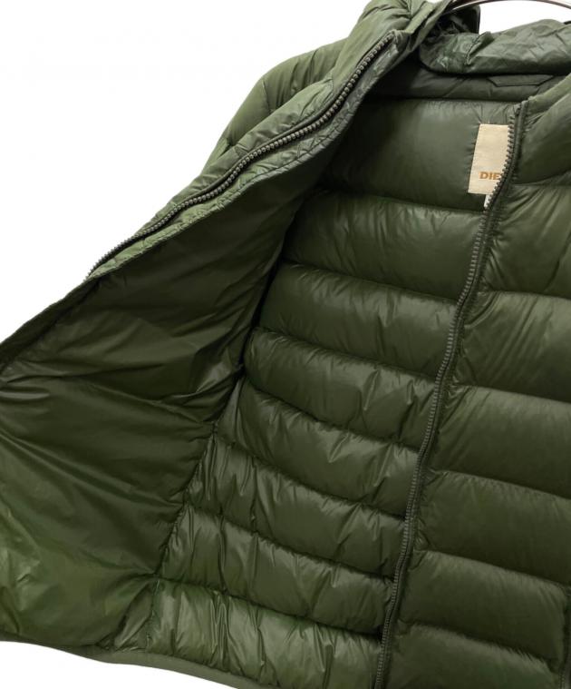 中古・古着通販】DIESEL (ディーゼル) ダウンジャケット グリーン