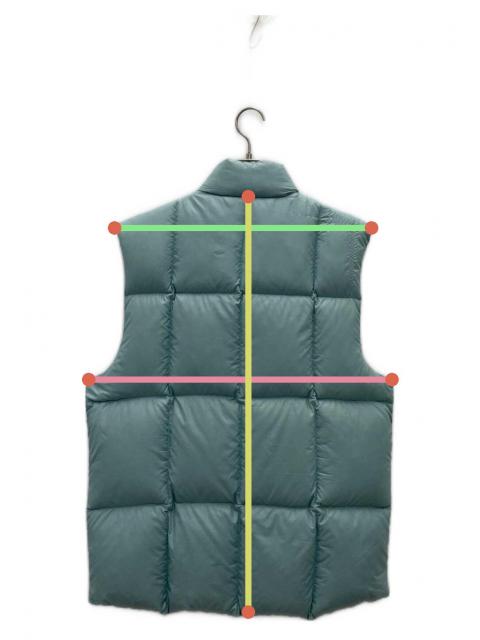 中古・古着通販】NIKE (ナイキ) ダウンベスト ブルー サイズ:L