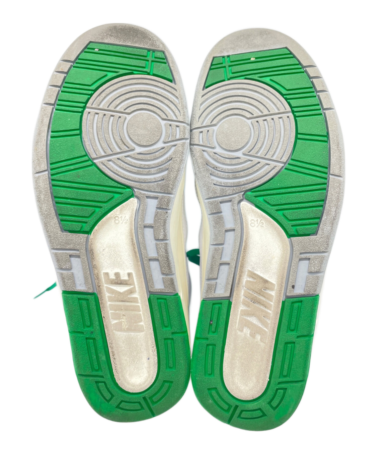 中古・古着通販】NIKE (ナイキ) AIR JORDAN 2 RETRO ホワイト×グリーン
