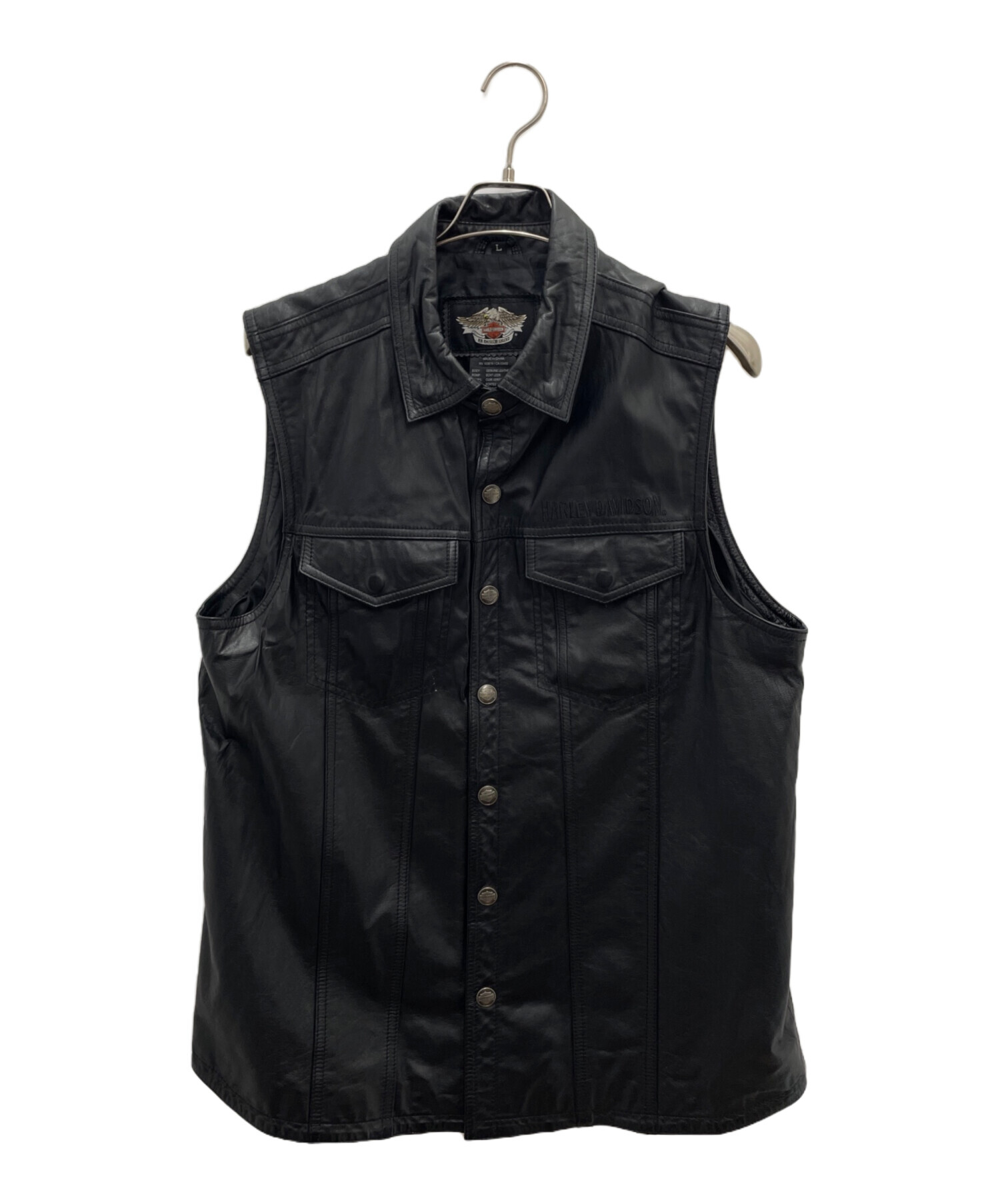 中古・古着通販】HARLEY-DAVIDSON (ハーレーダビッドソン) レザー