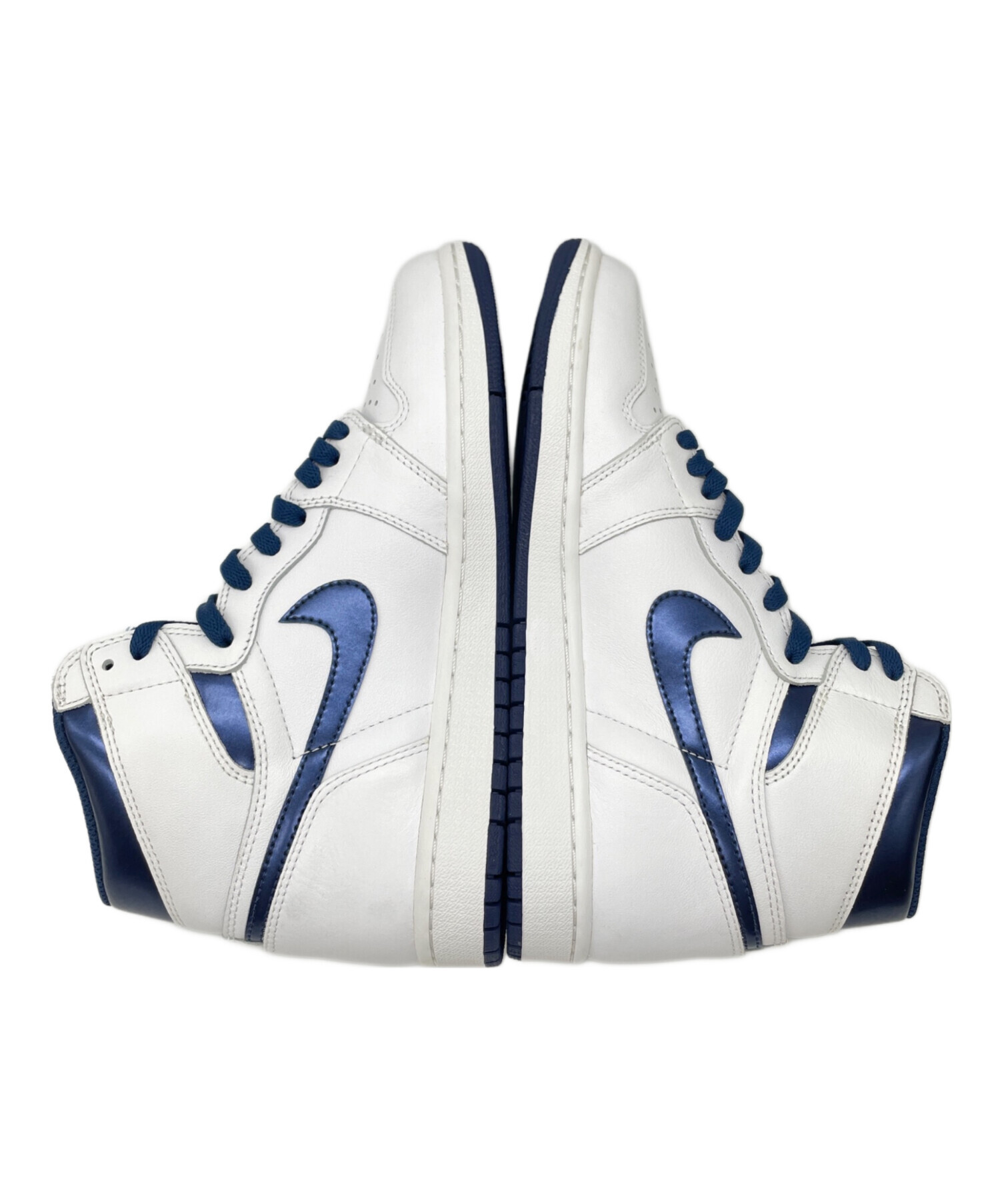 中古・古着通販】NIKE (ナイキ) ハイカットスニーカー ホワイト