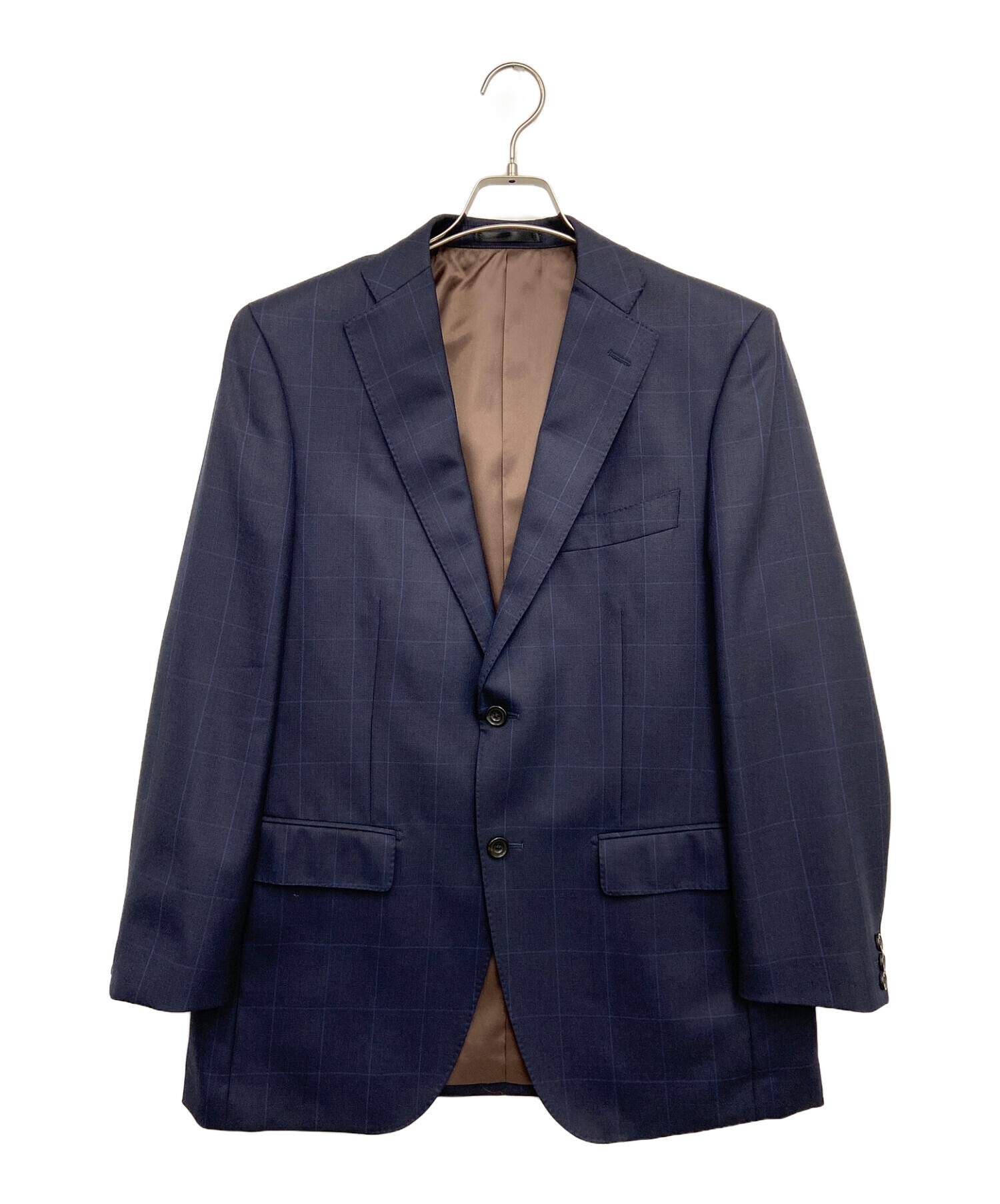 中古・古着通販】WINDSOR (ウインザー) セットアップスーツ ネイビー