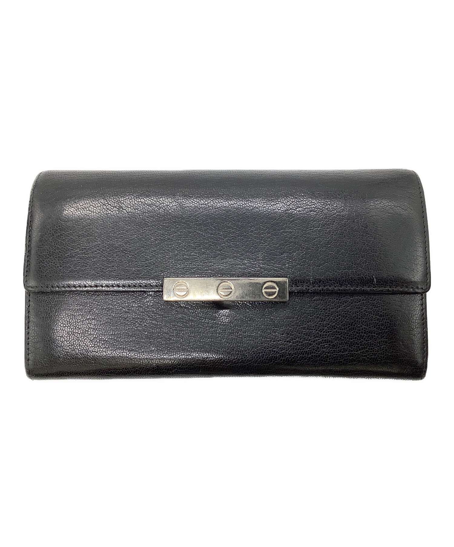 メンズ Cartier 長財布 ブラック
