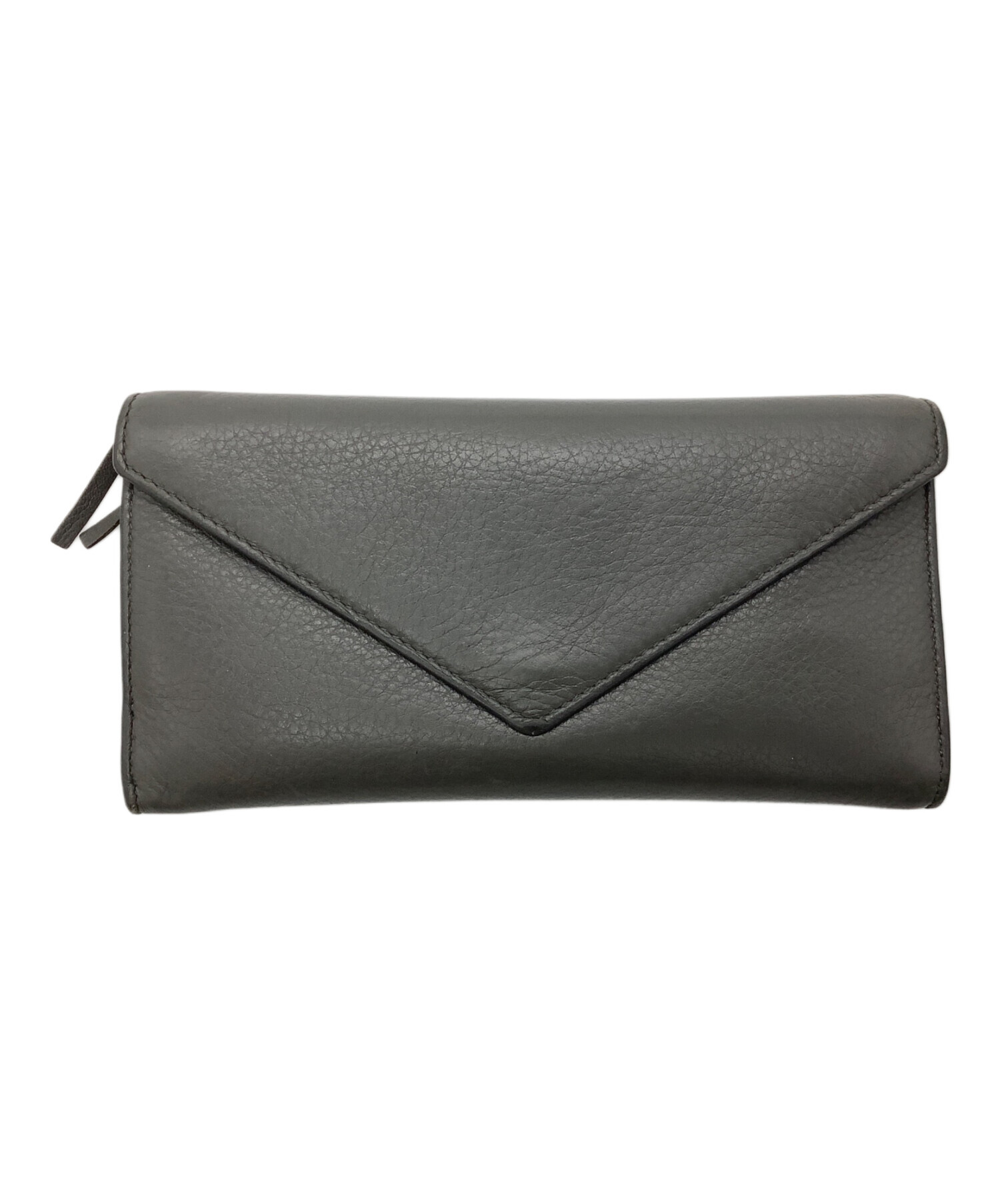 中古・古着通販】BALENCIAGA (バレンシアガ) 長財布 グレー｜ブランド 