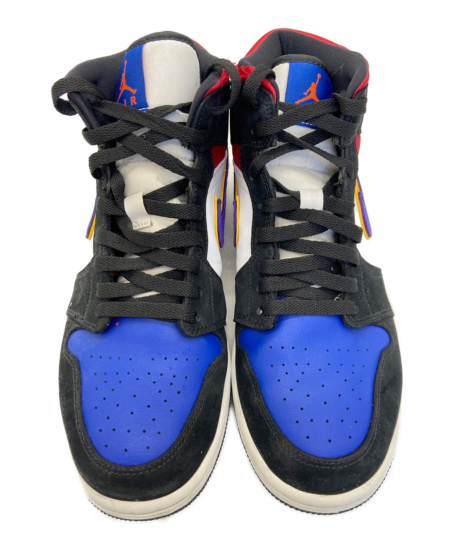 中古・古着通販】NIKE (ナイキ) ハイカットスニーカー マルチカラー 