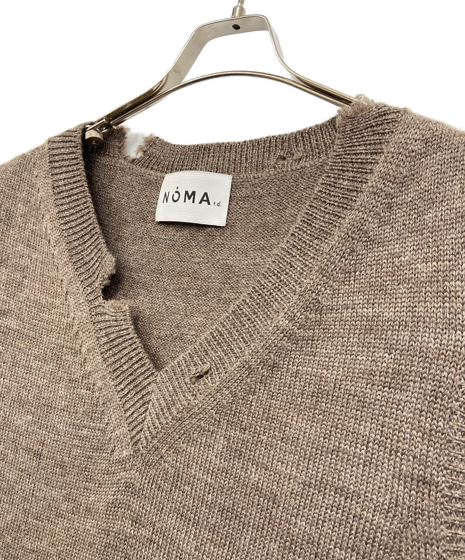 中古・古着通販】NOMA t.d. (ノーマティーディー) ブロークンニット 