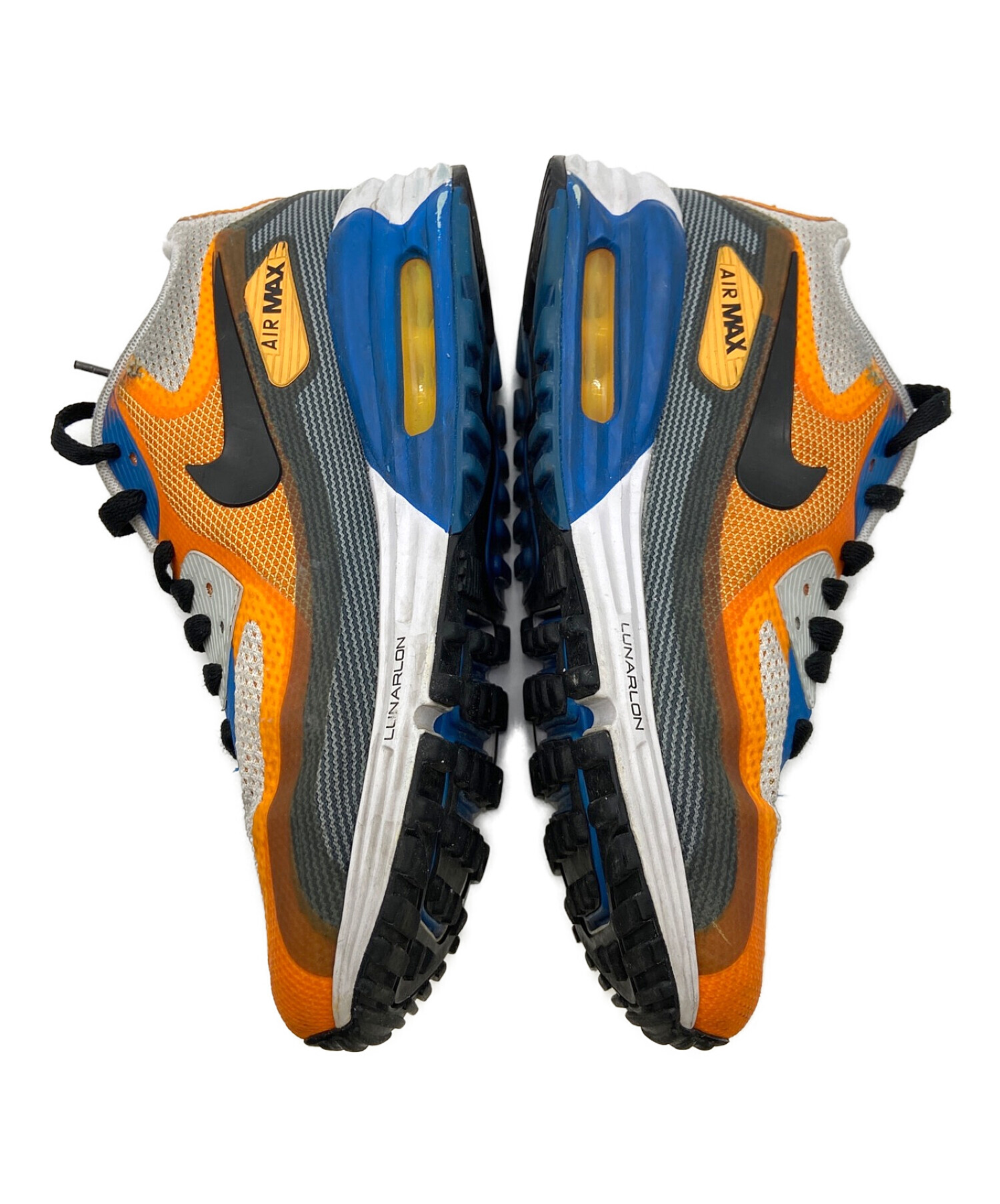 中古・古着通販】NIKE (ナイキ) スニーカー オレンジ×ブルー