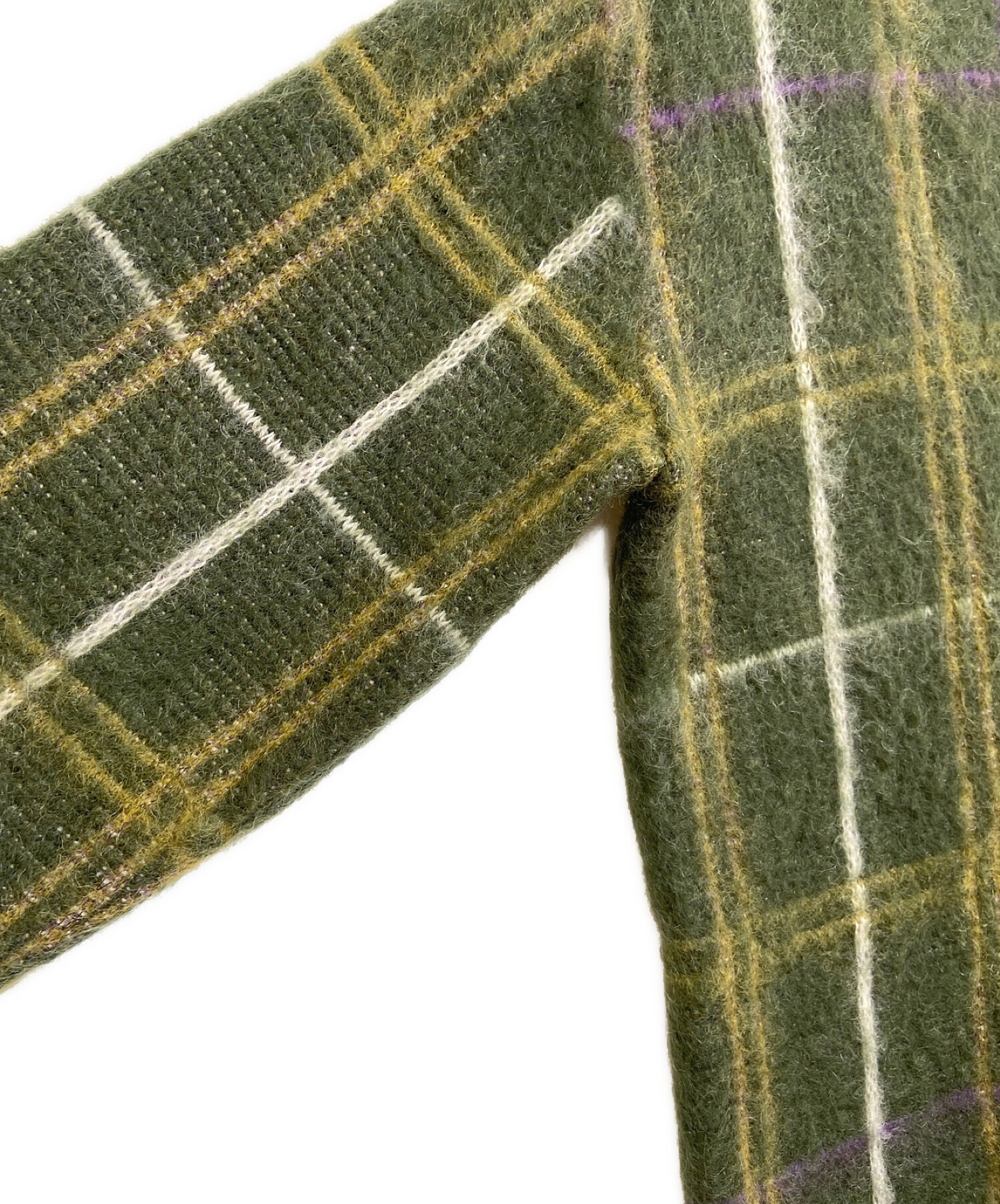 中古・古着通販】Needles (ニードルズ) モヘアカーディガン グリーン