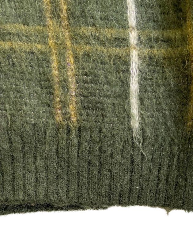 中古・古着通販】Needles (ニードルズ) モヘアカーディガン グリーン